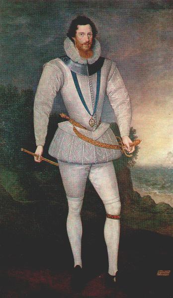 Marcus Gheeraertz the Younger Robert Devereaux, Earl of Essex oil painting image